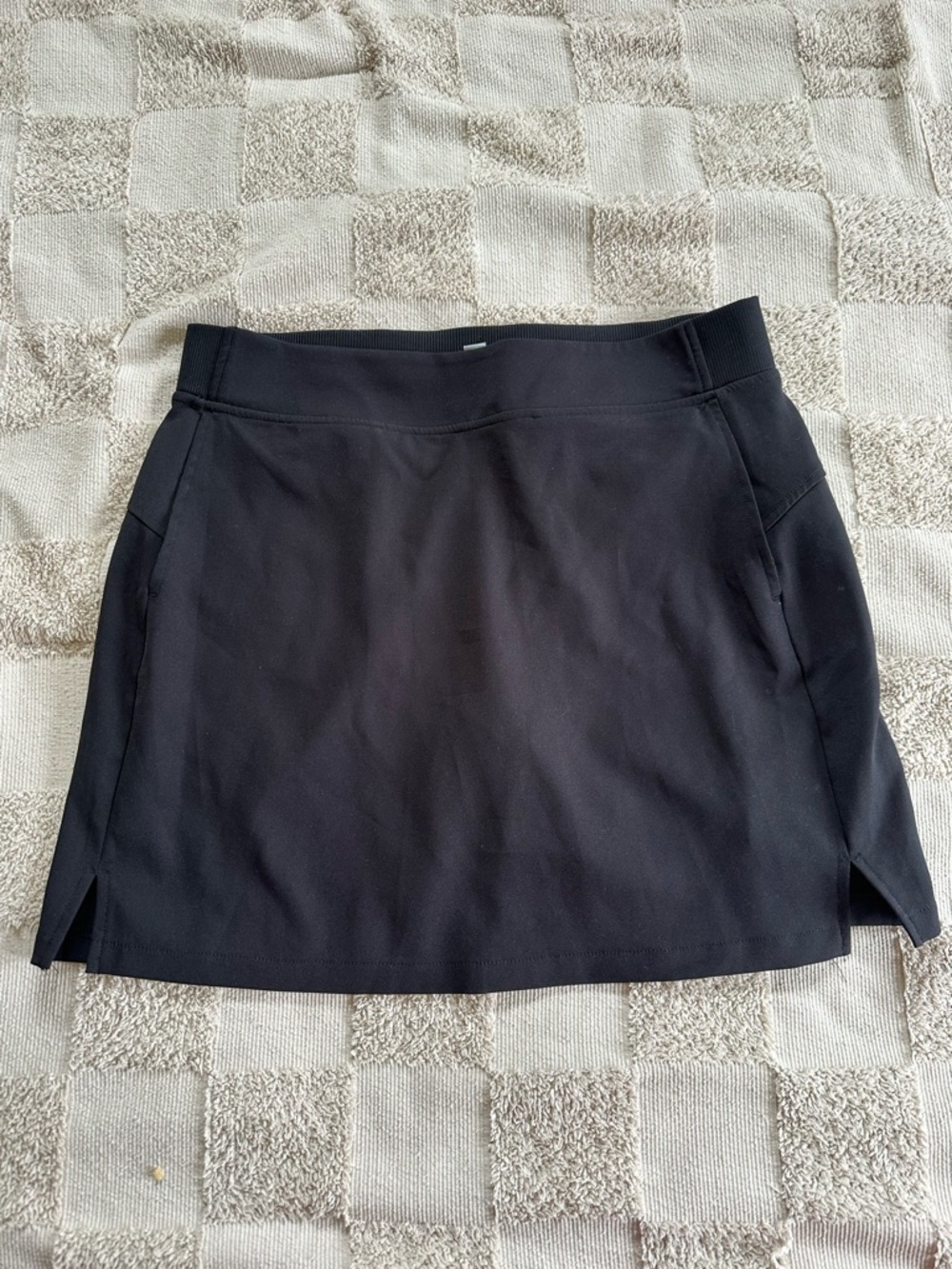 Women's Black Stretch Skort - Classic Performance Style